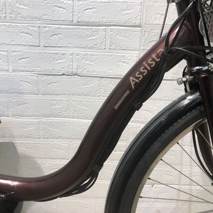 ブリヂストン アシスタ DX ブラウン 26インチ YR086 【中古車】