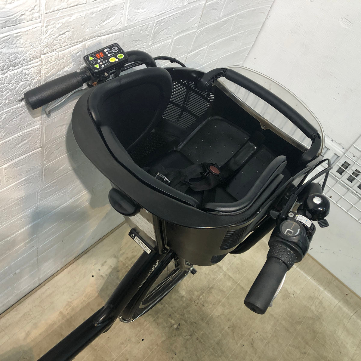 中古電動自転車 ブリヂストン アンジェリーノ プティット e ブラック 20インチ YE040