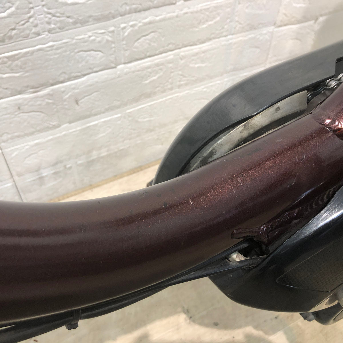 ブリヂストン アシスタ DX ブラウン 26インチ YR086 【中古車】