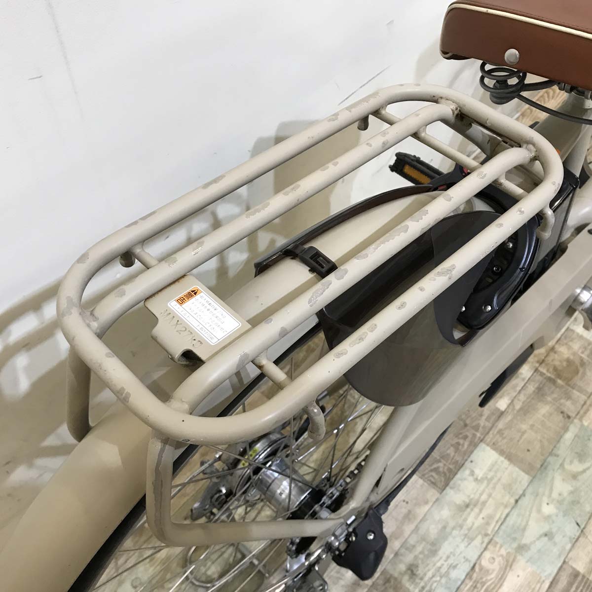 ヤマハ PAS With パス ウィズ ベージュ 26インチ KT114  【中古車】