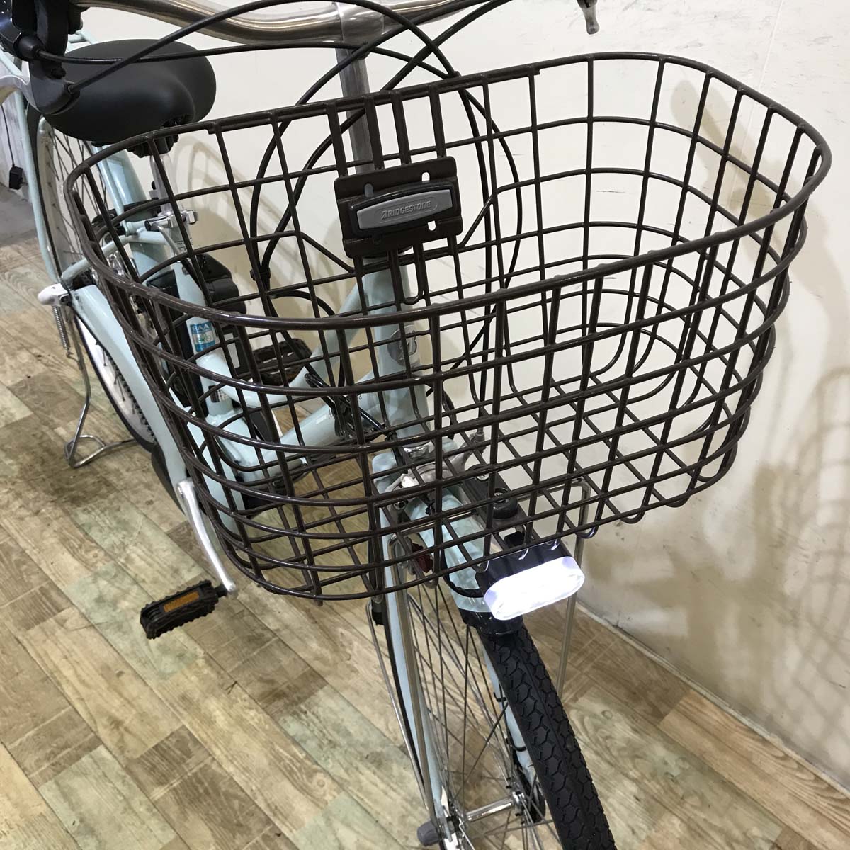 ブリヂストン アシスタ プリマ ミントグリーン 26インチ KY036 【中古車】