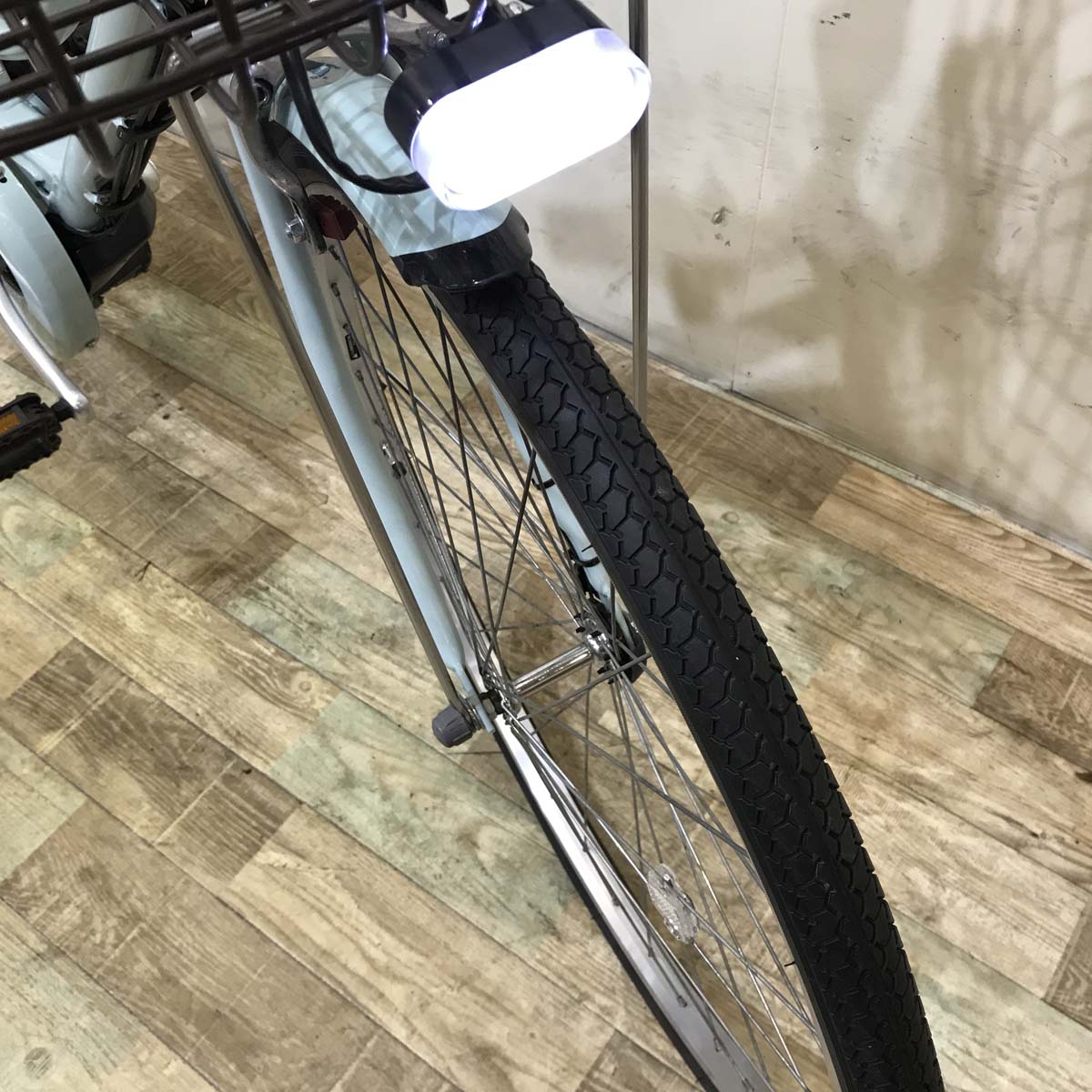 ブリヂストン アシスタ プリマ ミントグリーン 26インチ KY036 【中古車】