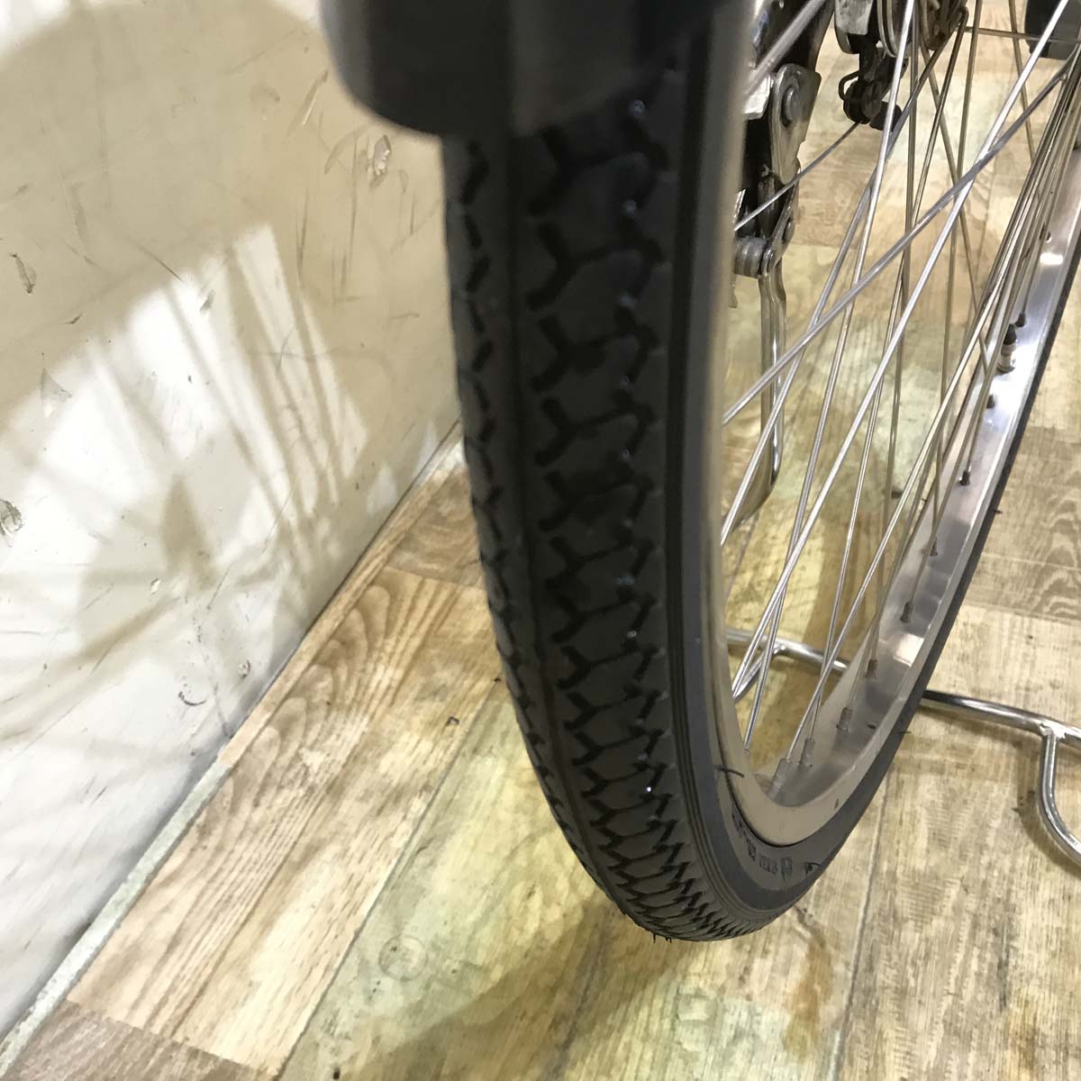 中古電動自転車 ヤマハ PAS ナチュラ XL ネイビー 26インチ KD002