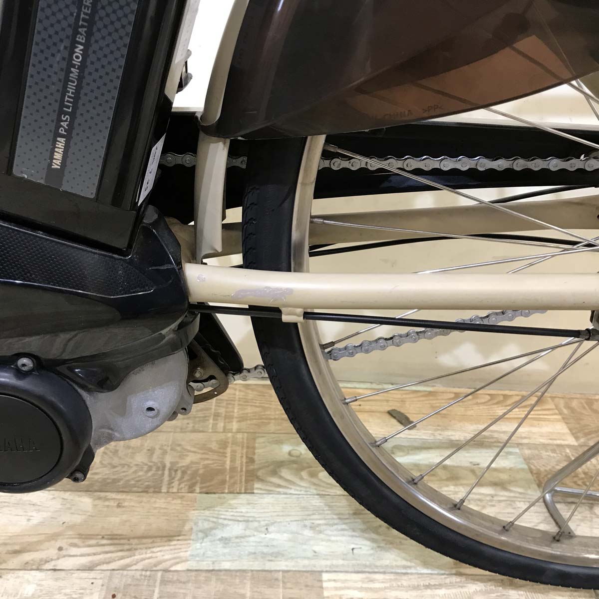 ヤマハ PAS With パス ウィズ ベージュ 26インチ KT114 【中古車】 – e