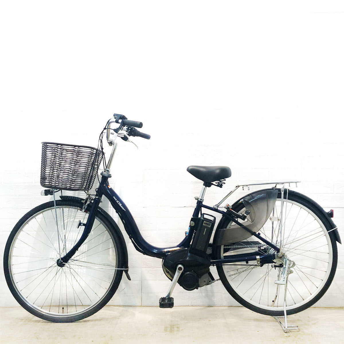 中古電動自転車 ヤマハ PAS Cheer パス チア ネイビー 26インチ YE042 