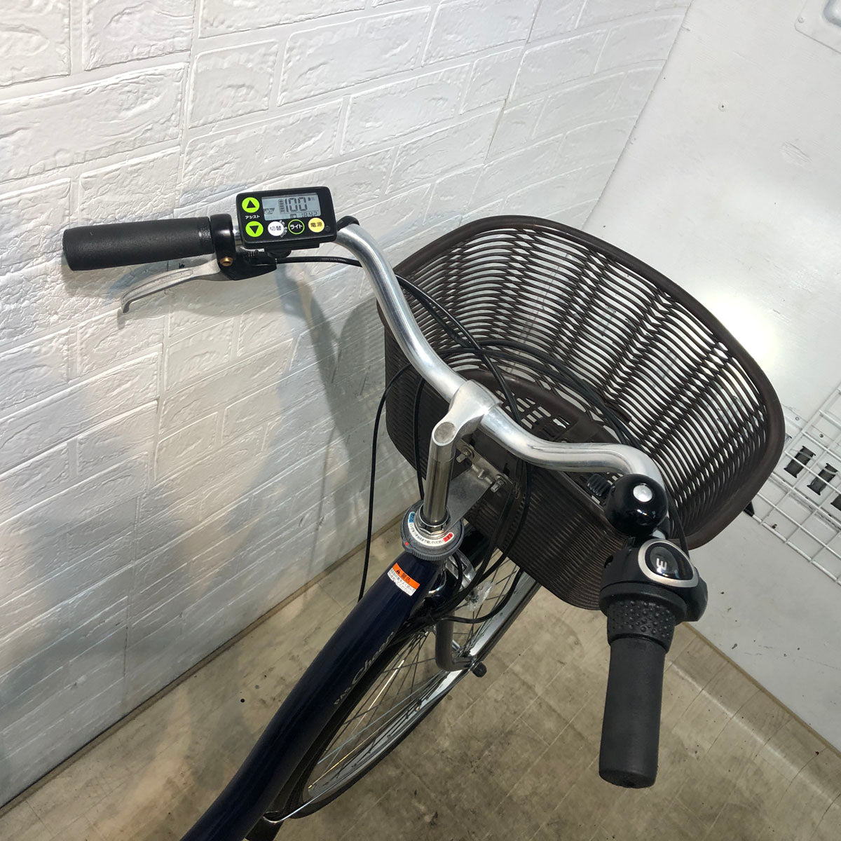 中古電動自転車 ヤマハ PAS Cheer パス チア ネイビー 26インチ YE042 