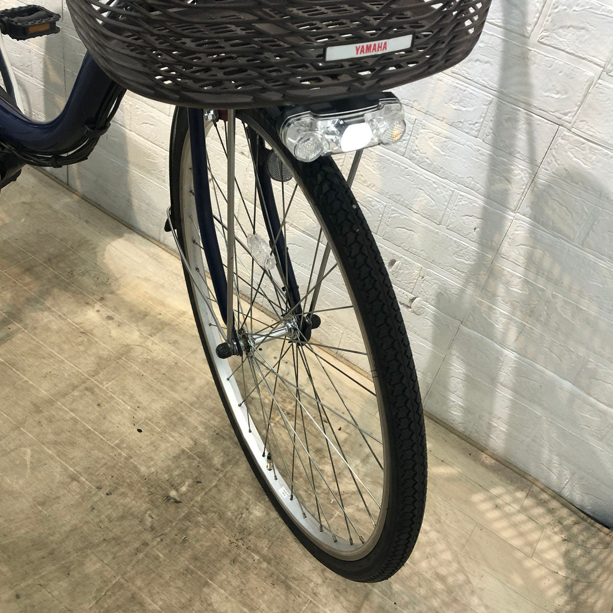 中古電動自転車 ヤマハ PAS Cheer パス チア ネイビー 26インチ YE042 