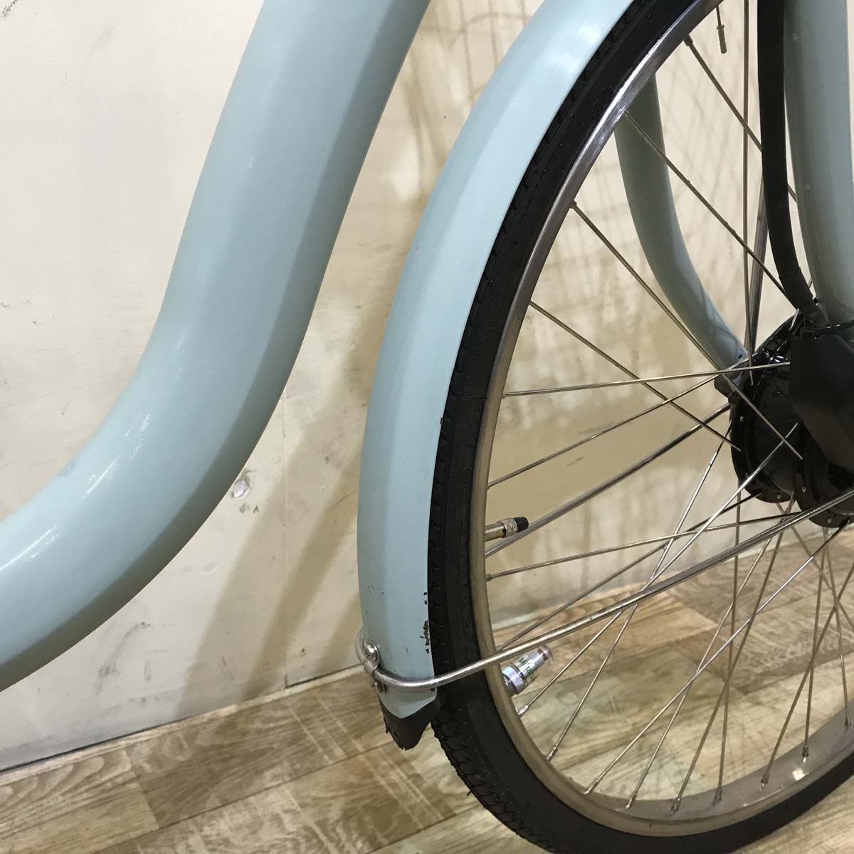 中古電動自転車  ブリヂストン フロンティア DX ミント 26インチ KD004