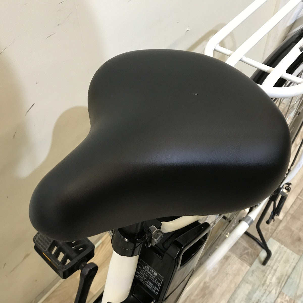 中古電動自転車 パナソニック カラーズB ホワイト 26インチ KH096
