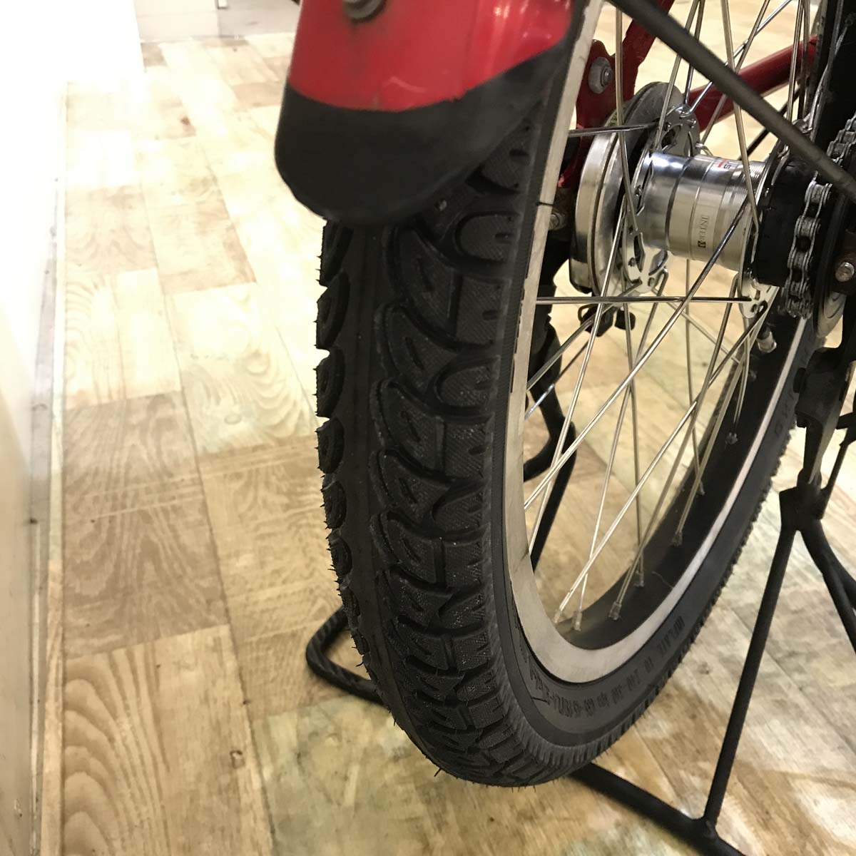ヤマハ PAS Babby パス バビー レッド 20インチ KY037【中古車】