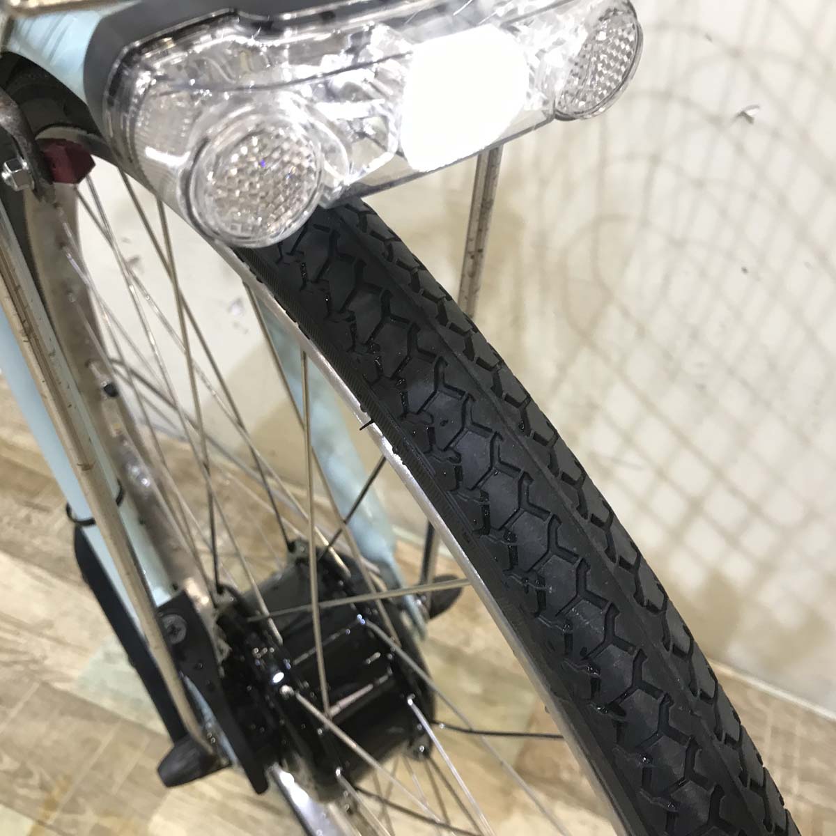 中古電動自転車  ブリヂストン フロンティア DX ミント 26インチ KD004