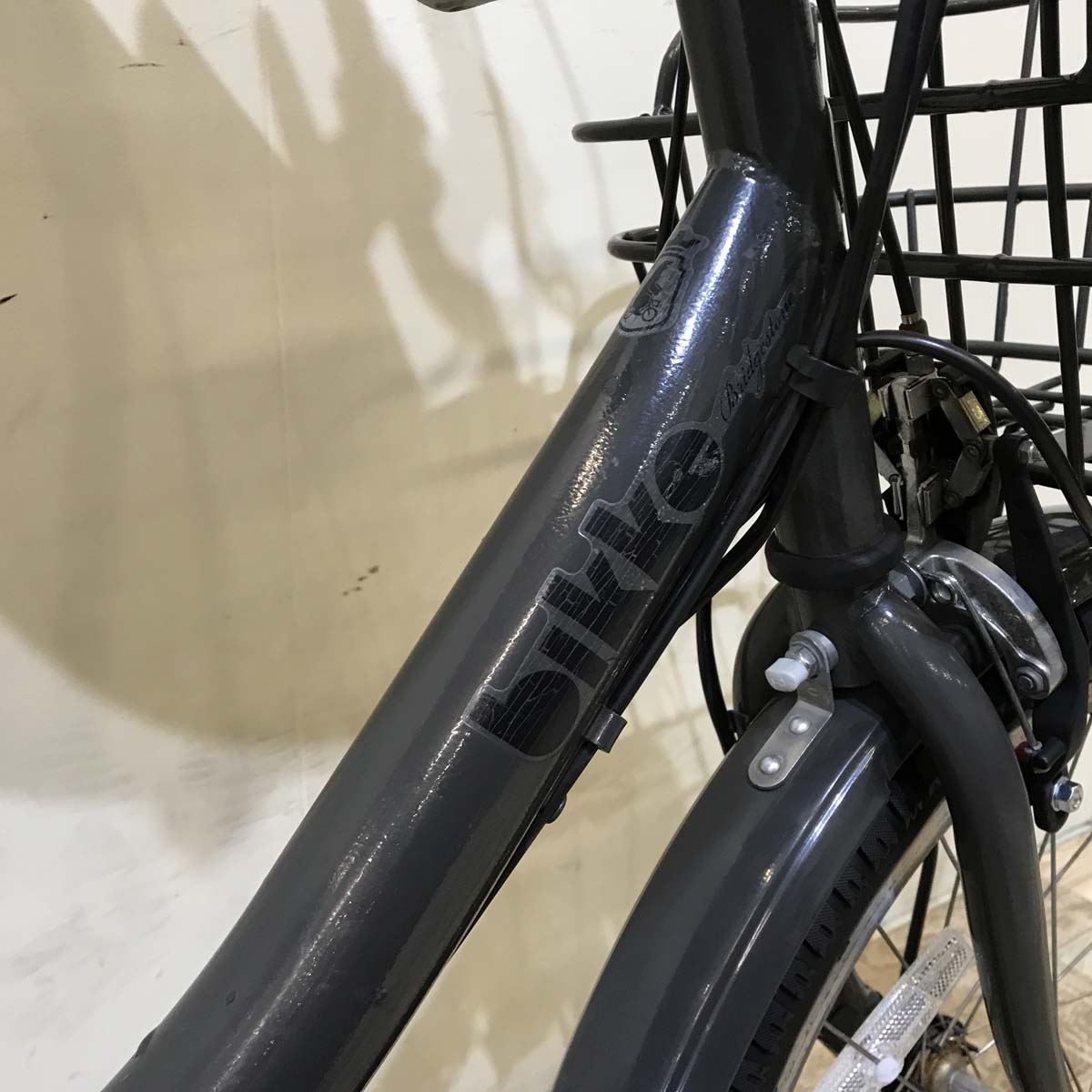 ブリヂストン bikke MOB e ビッケ モブ イー グレー 20インチ KT116 【中古車】