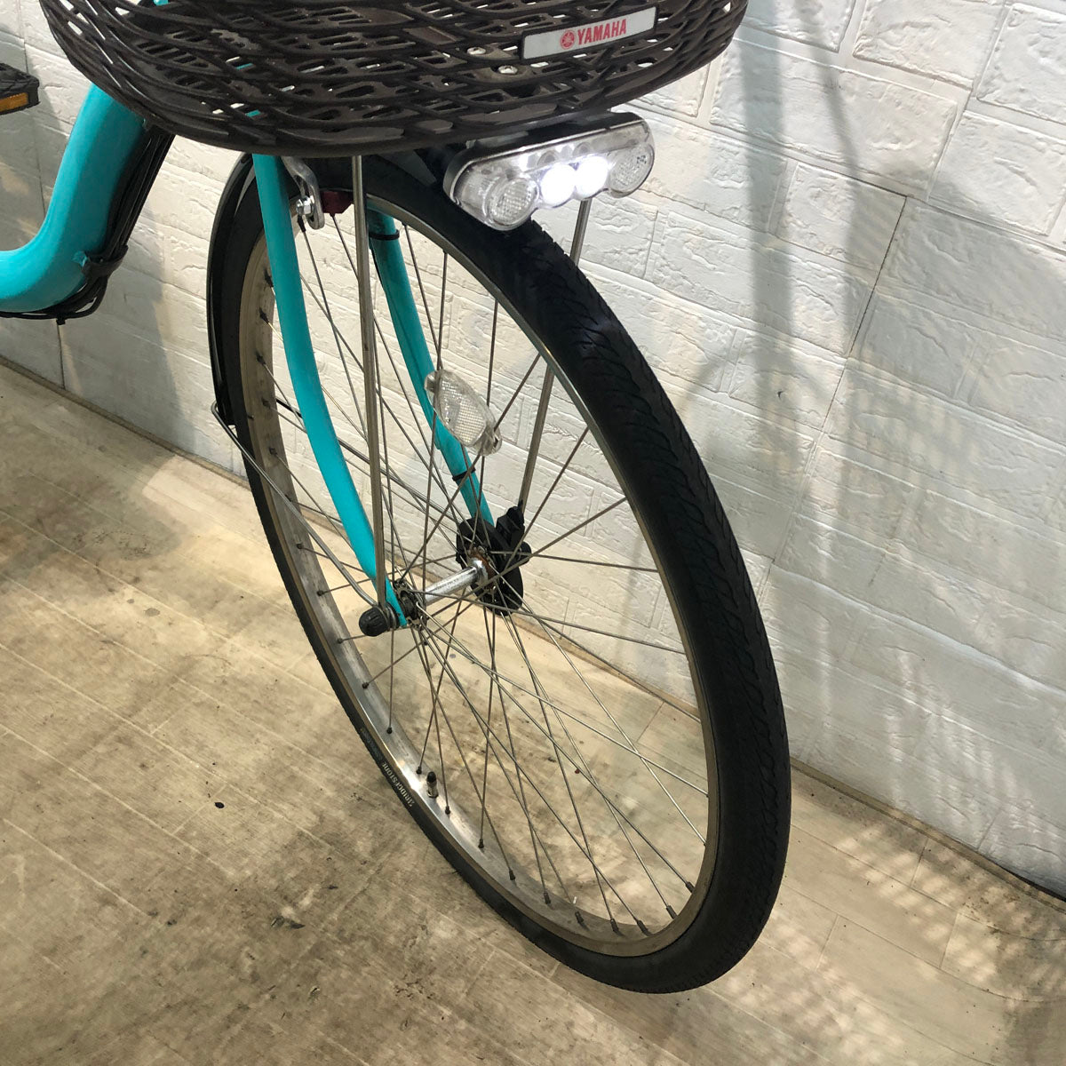 中古電動自転車 ヤマハ PAS ナチュラ L ブルー 26インチ YE043 