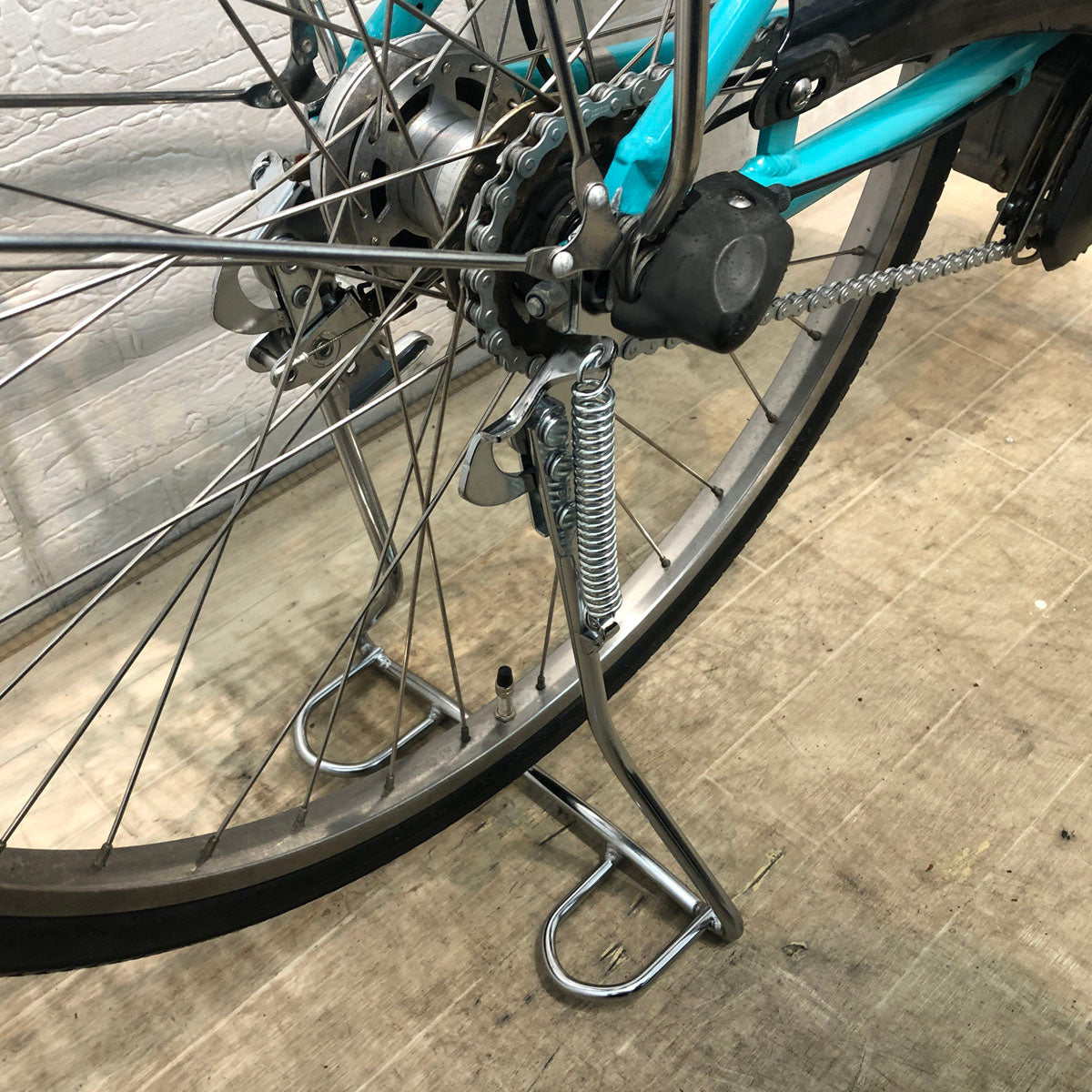 中古電動自転車 ヤマハ PAS ナチュラ L ブルー 26インチ YE043 