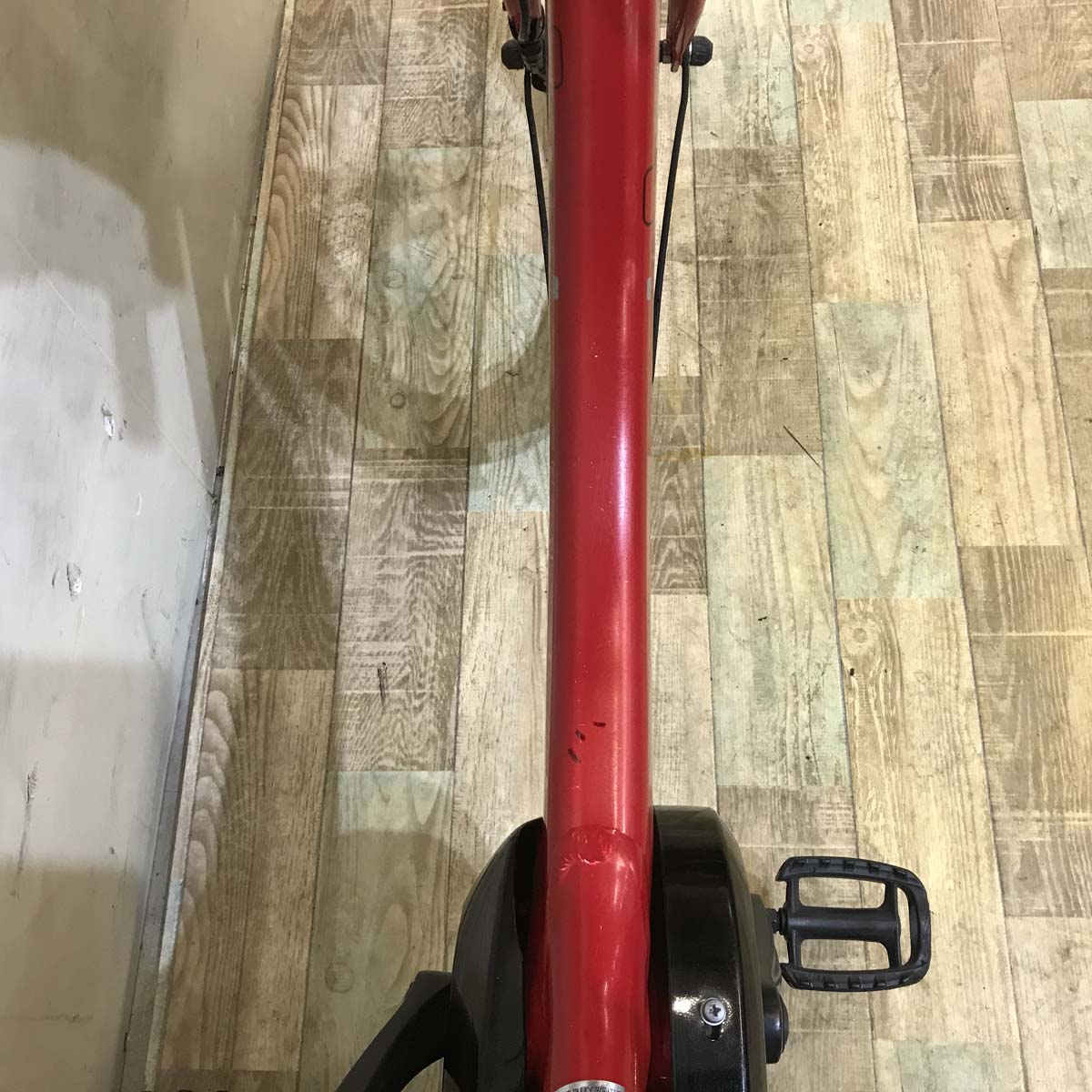 中古電動自転車 ヤマハ PAS Kiss mini un パス キッス ミニ アン レッド 20インチ KD005