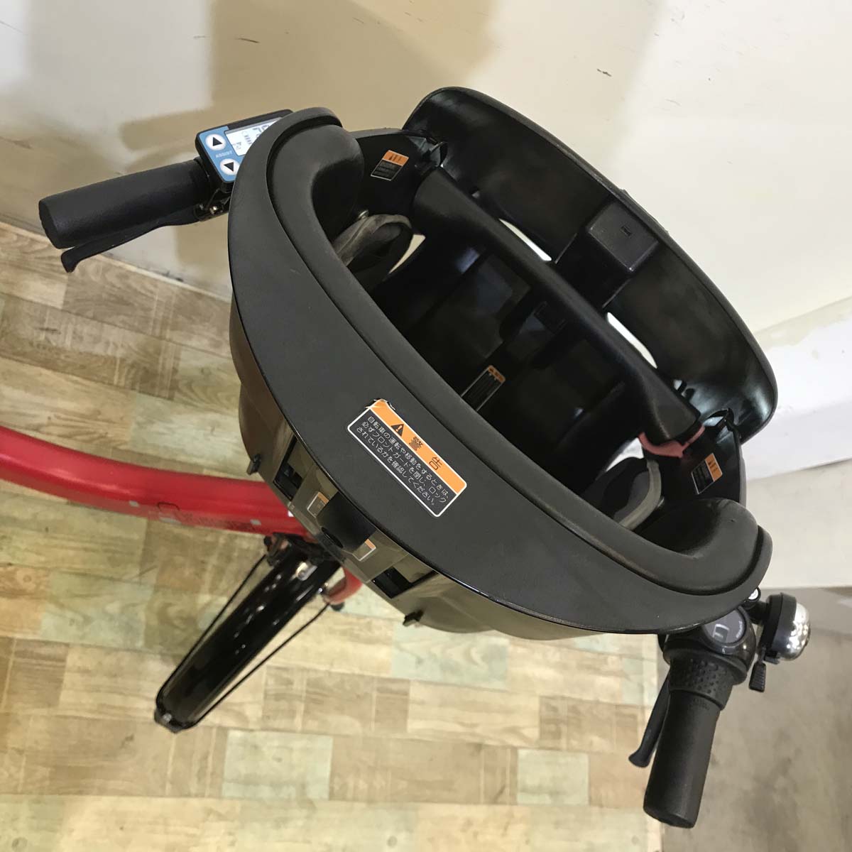 中古電動自転車 ヤマハ PAS Kiss mini un パス キッス ミニ アン レッド 20インチ KD005