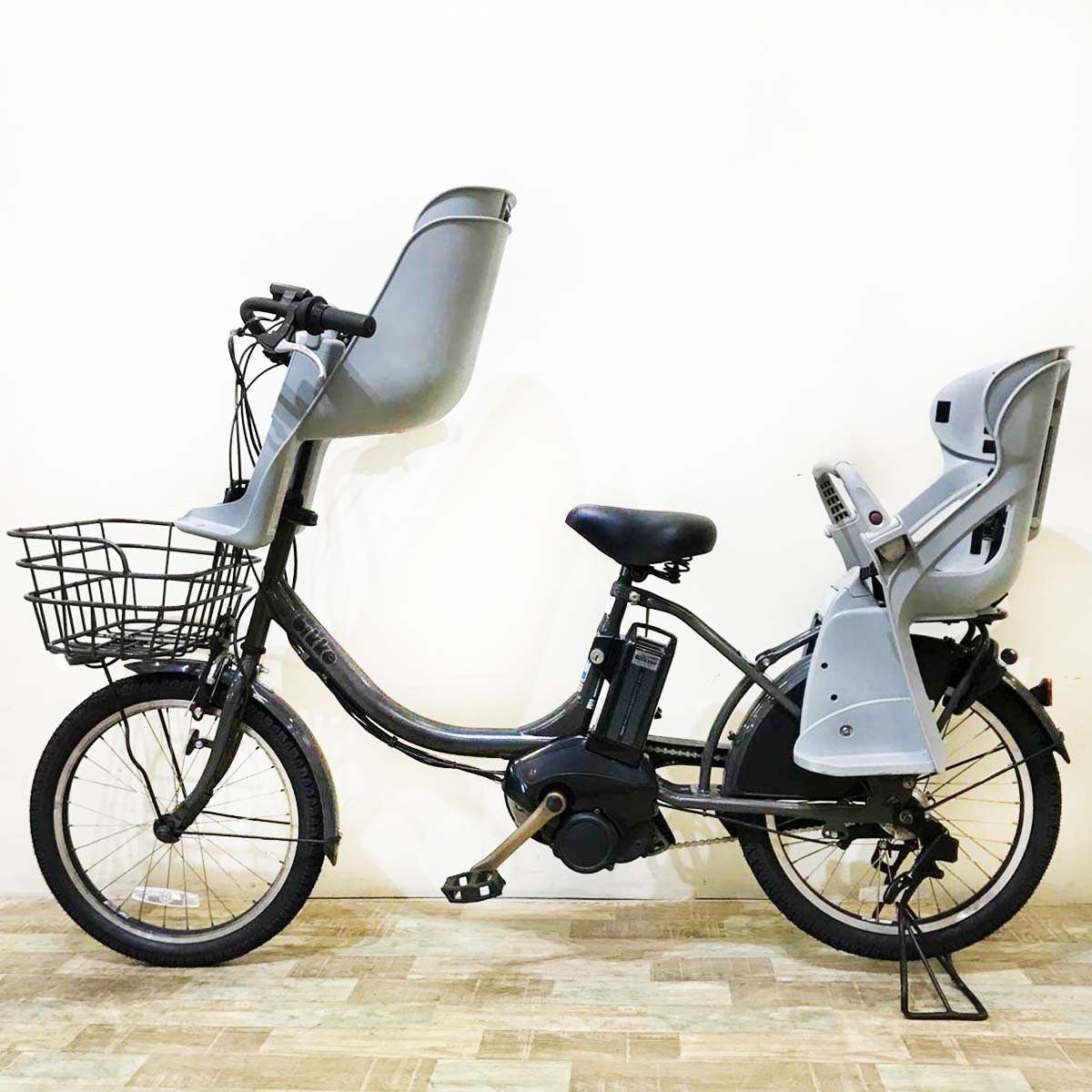 ブリヂストン bikke MOB e ビッケ モブ イー グレー 20インチ KT116 【中古車】