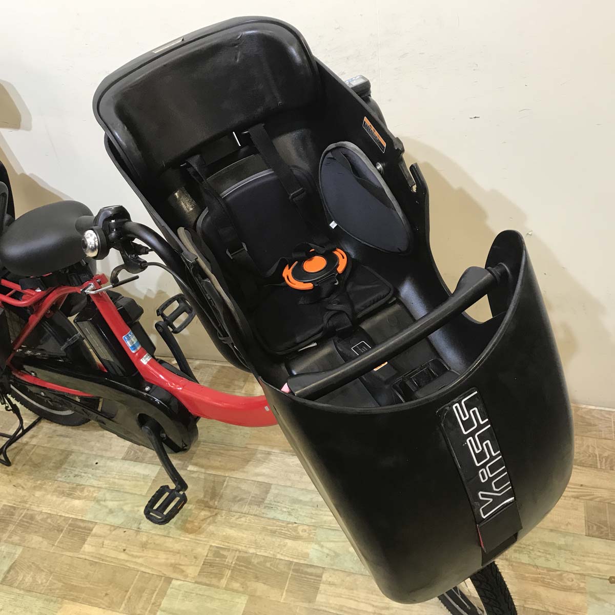 中古電動自転車 ヤマハ PAS Kiss mini un パス キッス ミニ アン レッド 20インチ KD005