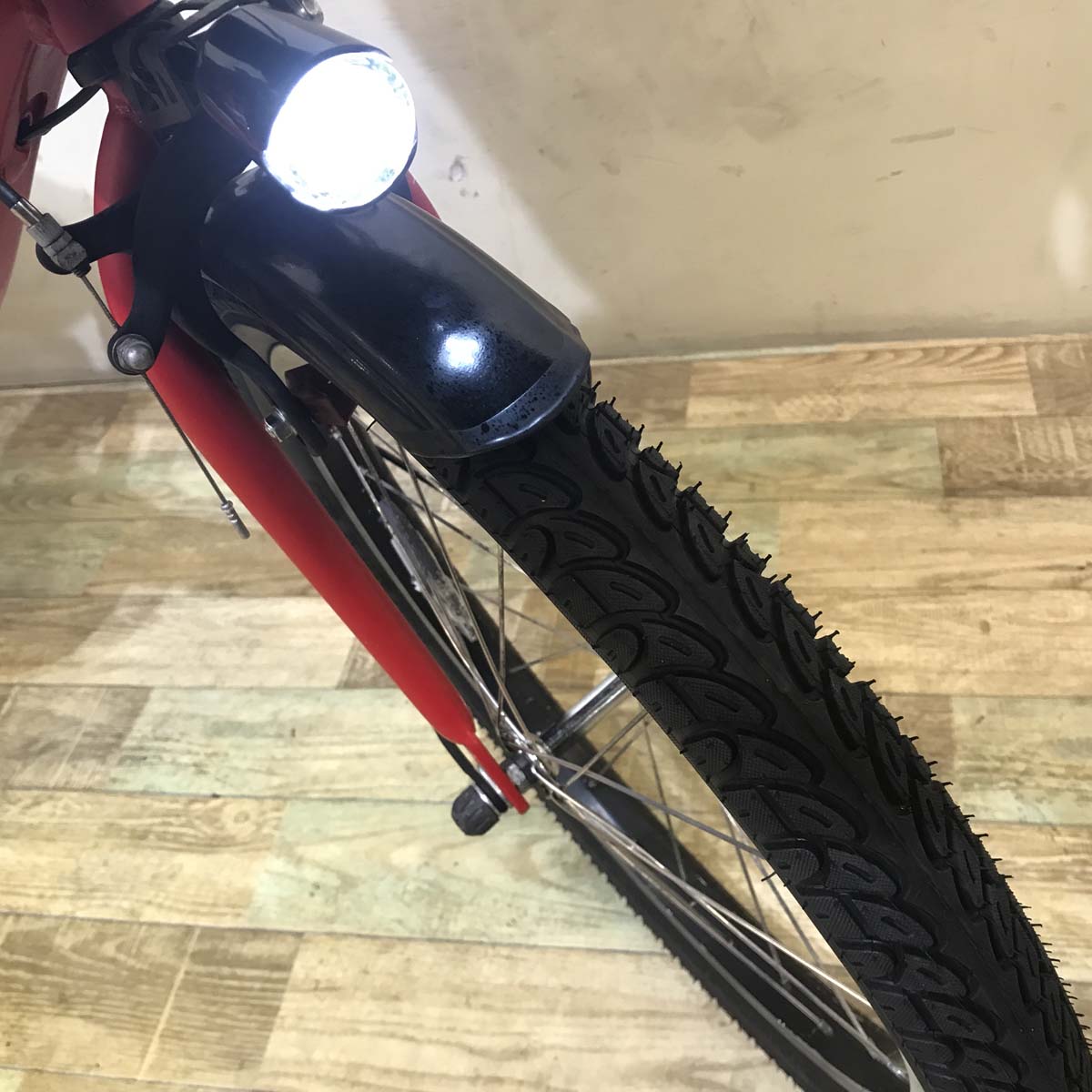 中古電動自転車 ヤマハ PAS Kiss mini un パス キッス ミニ アン レッド 20インチ KD005