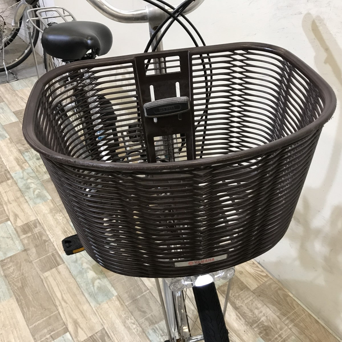 中古電動自転車 ヤマハ PAS ナチュラ シルバー 26インチ KH098