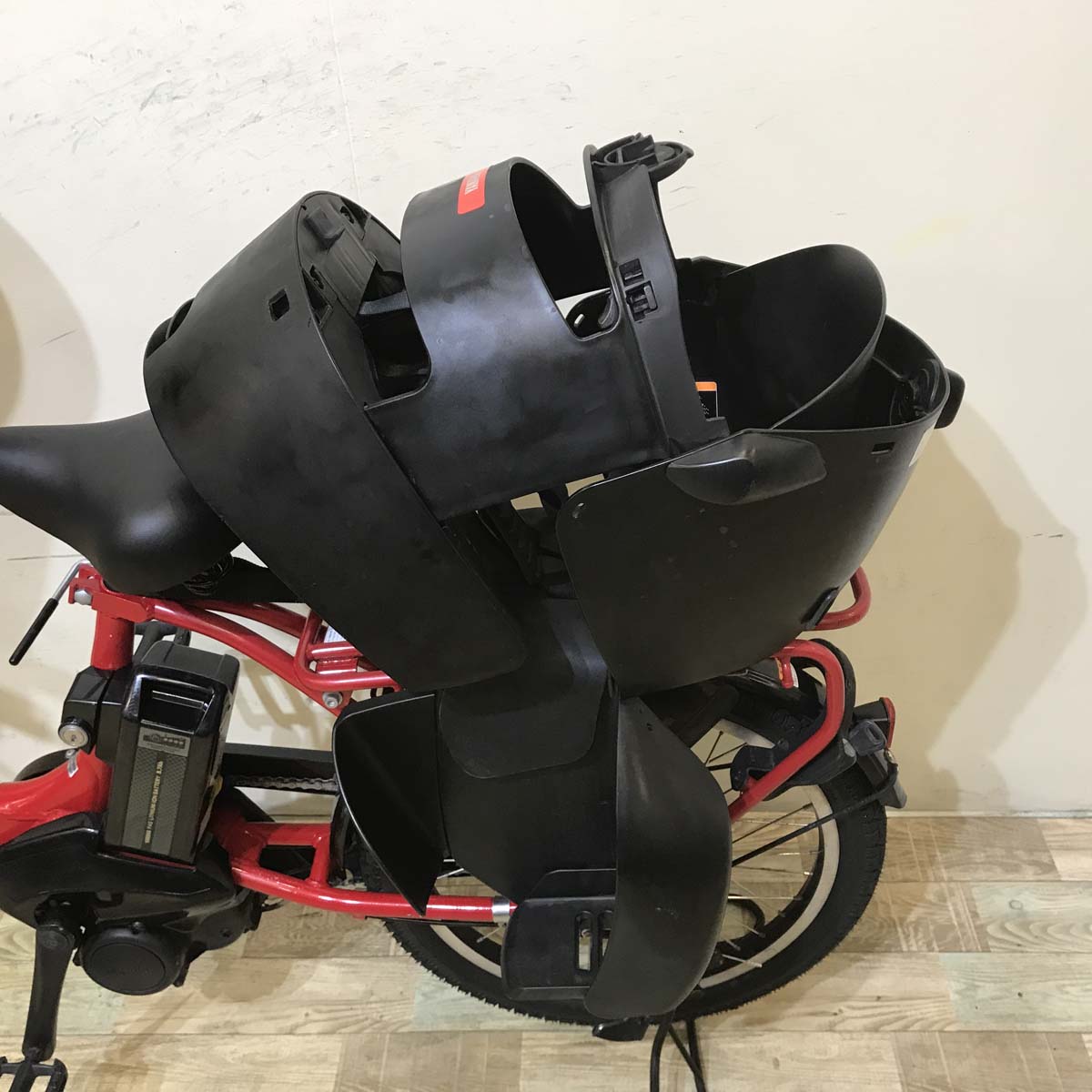 ヤマハ PAS Kiss mini un パス キッス ミニ アン レッド 20インチ KD005【中古車】