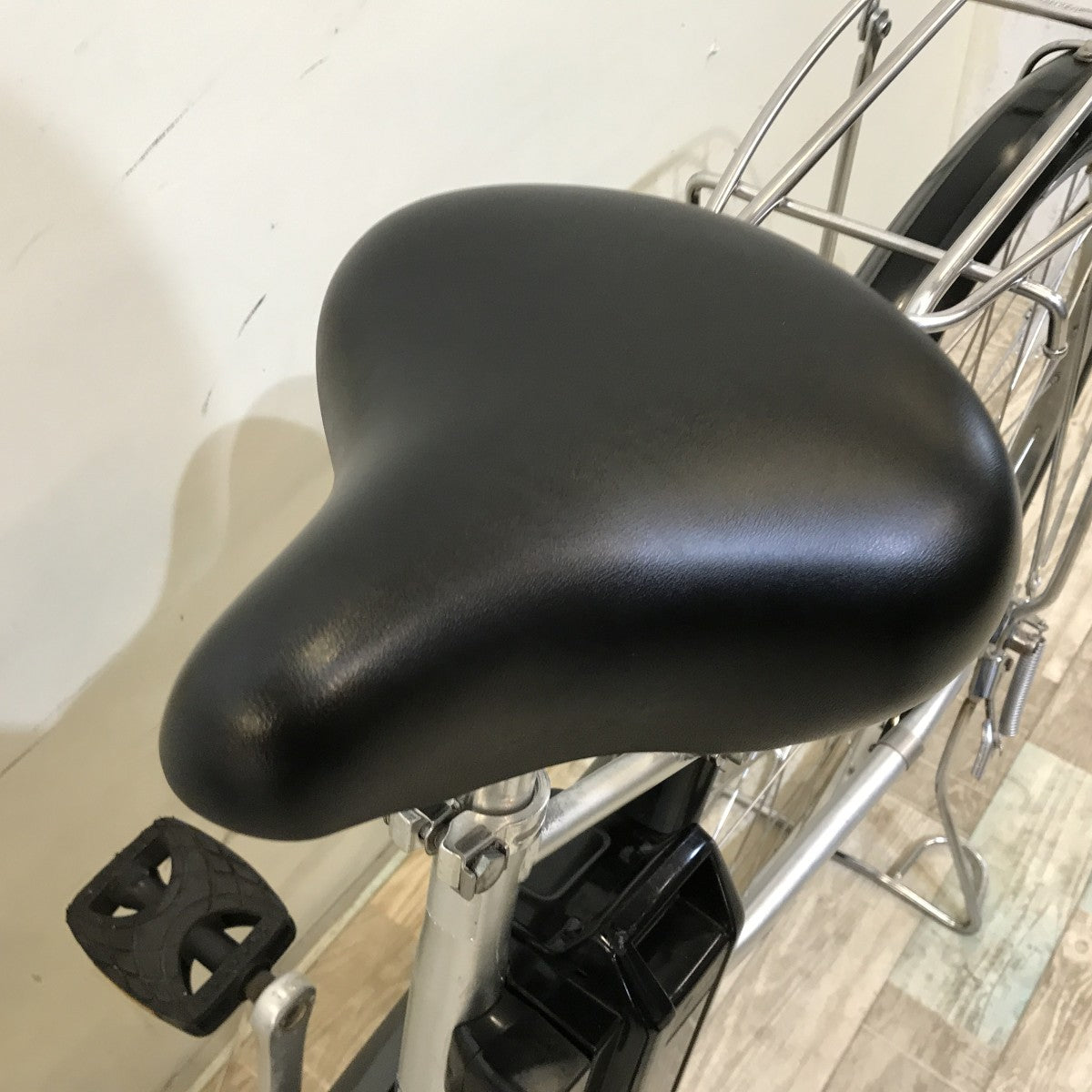 中古電動自転車 ヤマハ PAS ナチュラ シルバー 26インチ KH098