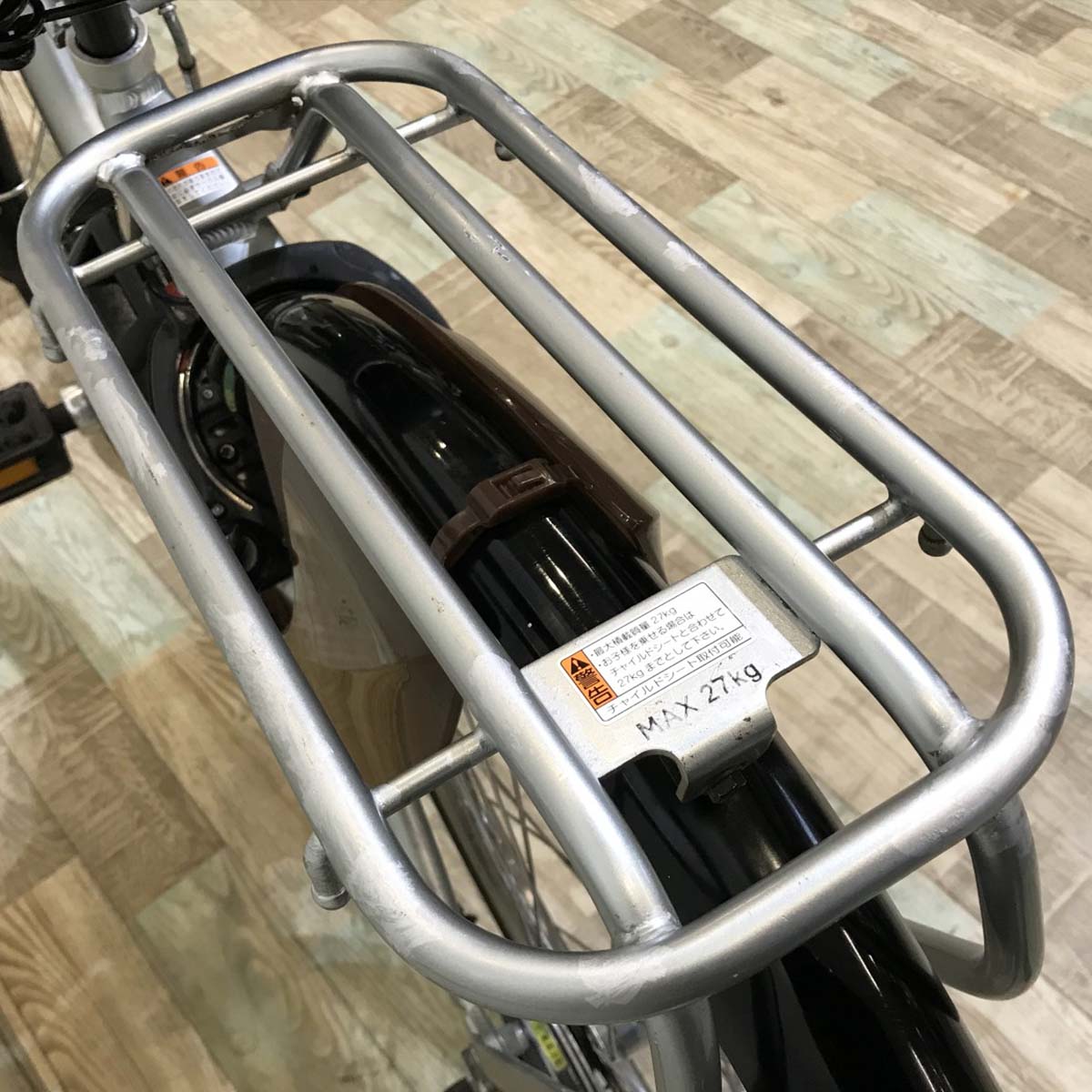 中古電動自転車 ヤマハ PAS ウィズ シルバー 26インチ KH099