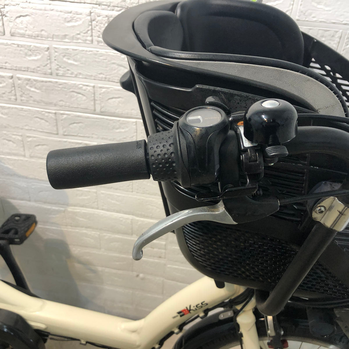 中古電動自転車 ヤマハ PAS Kiss mini XL パス キッス ミニ XL アイボリー 20インチ YE046