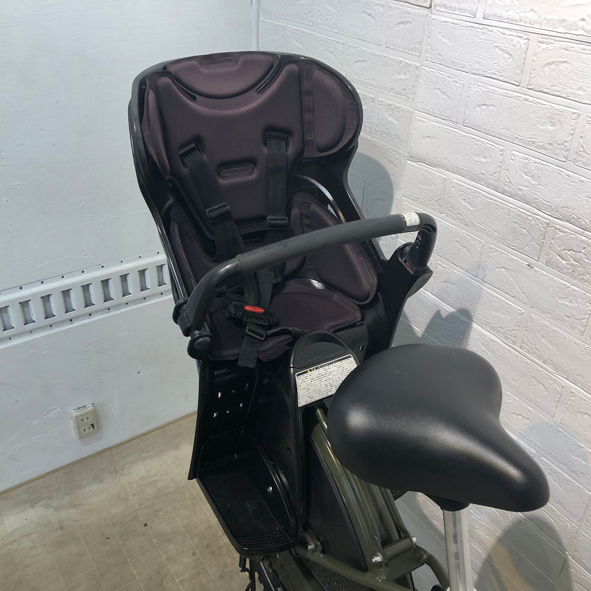 中古電動自転車 ブリヂストン HYDEE 2 ハイディ ツー カーキ 26インチ YE047