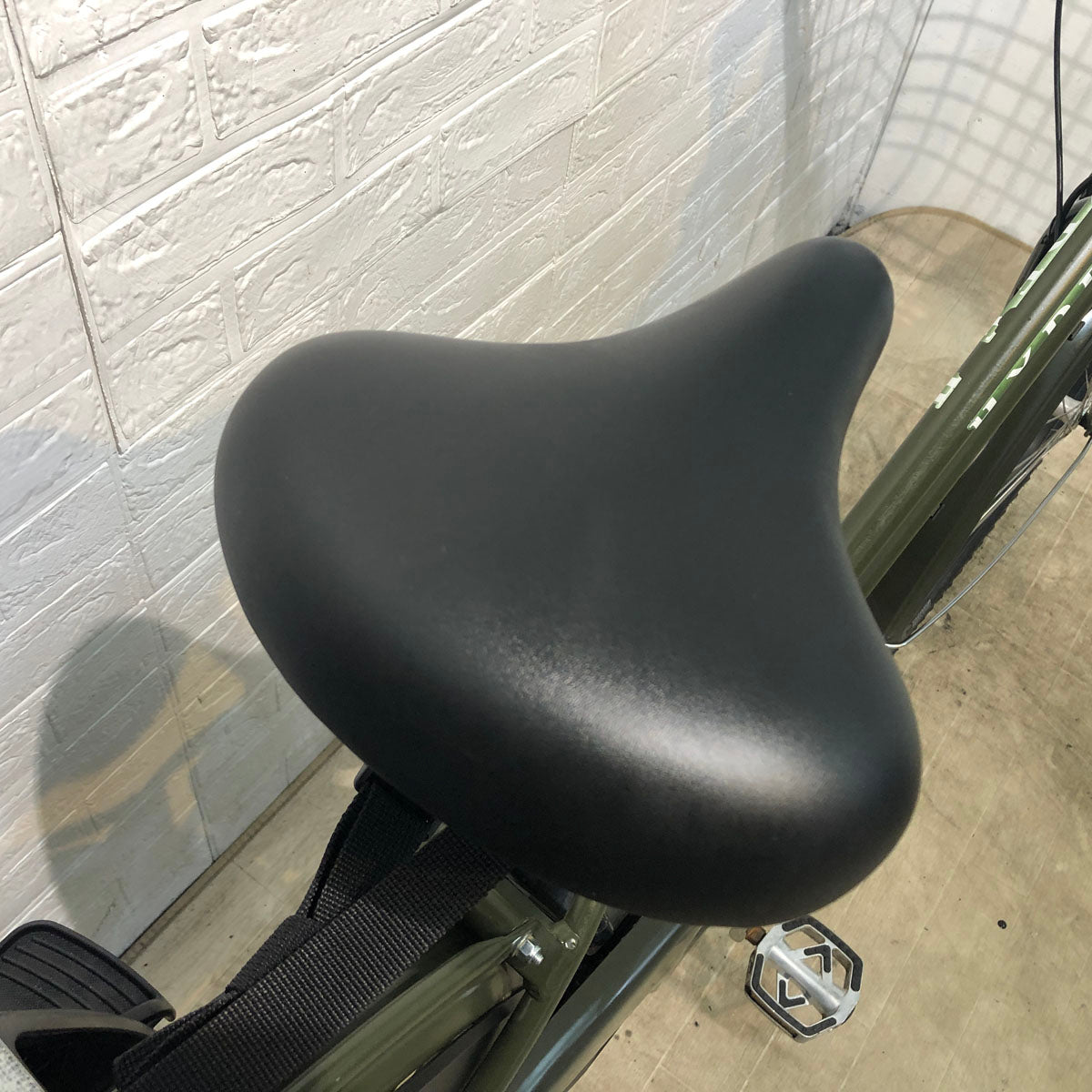 中古電動自転車 ブリヂストン HYDEE 2 ハイディ ツー カーキ 26インチ YE047