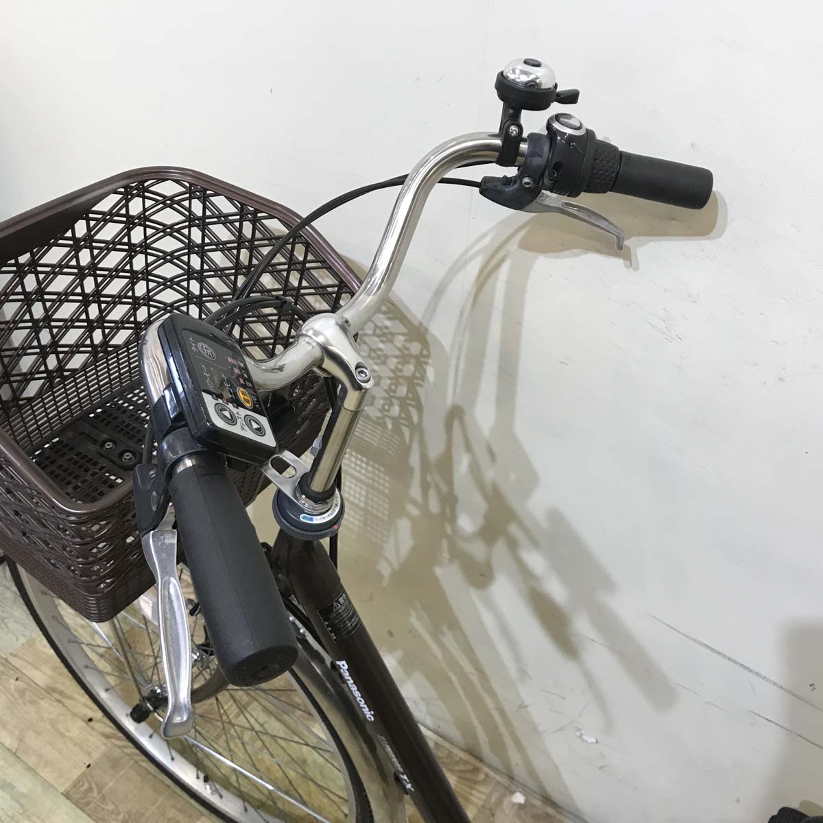 中古電動自転車 パナソニック ビビ DX ブラウン 26インチ KD008