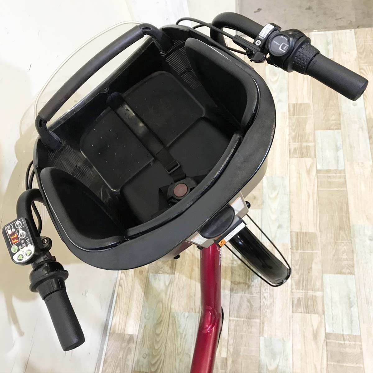 中古電動自転車 ヤマハ パスキッスミニ ピンク 20インチ KH101