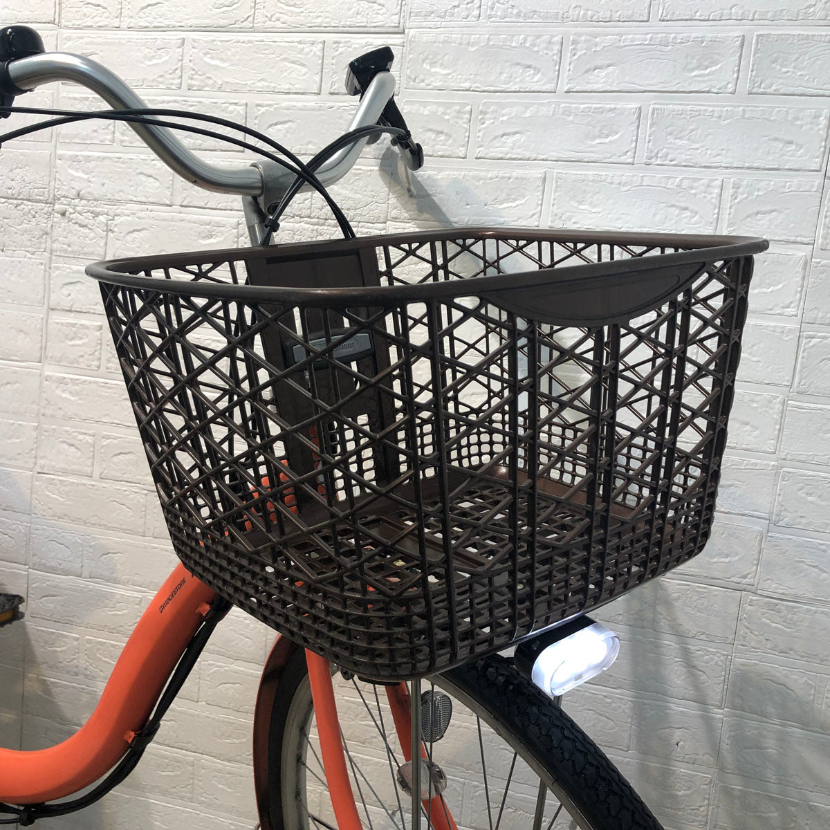 中古電動自転車 ブリヂストン アシスタ ベーシック オレンジ 26インチ YE048