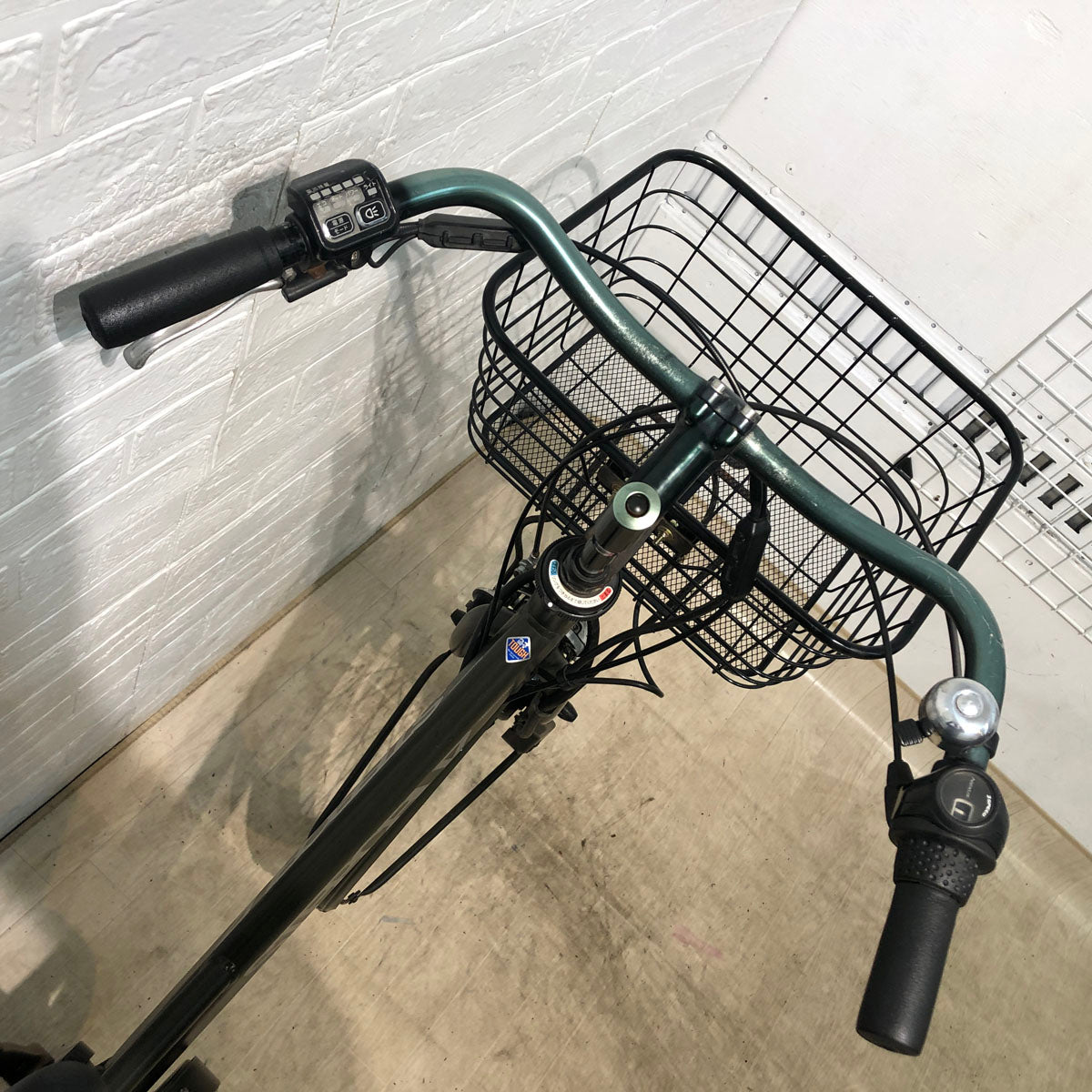 ブリヂストン ステップクルーズ e カーキ 26インチ YR095 【中古車】