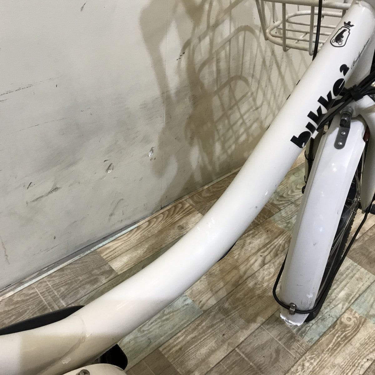 中古電動自転車 ブリヂストン ビッケ2e ホワイト 20インチ KH102