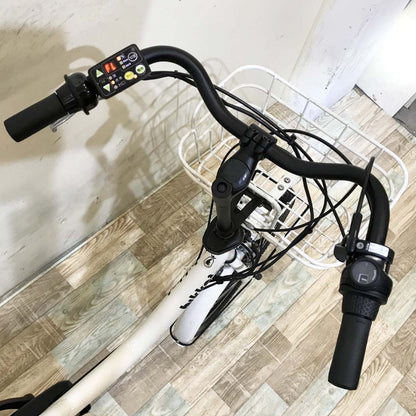 ブリヂストン ビッケ2e ホワイト 20インチ KH102 【中古車】
