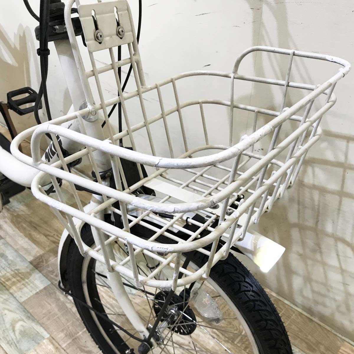 ブリヂストン ビッケ2e ホワイト 20インチ KH102 【中古車】