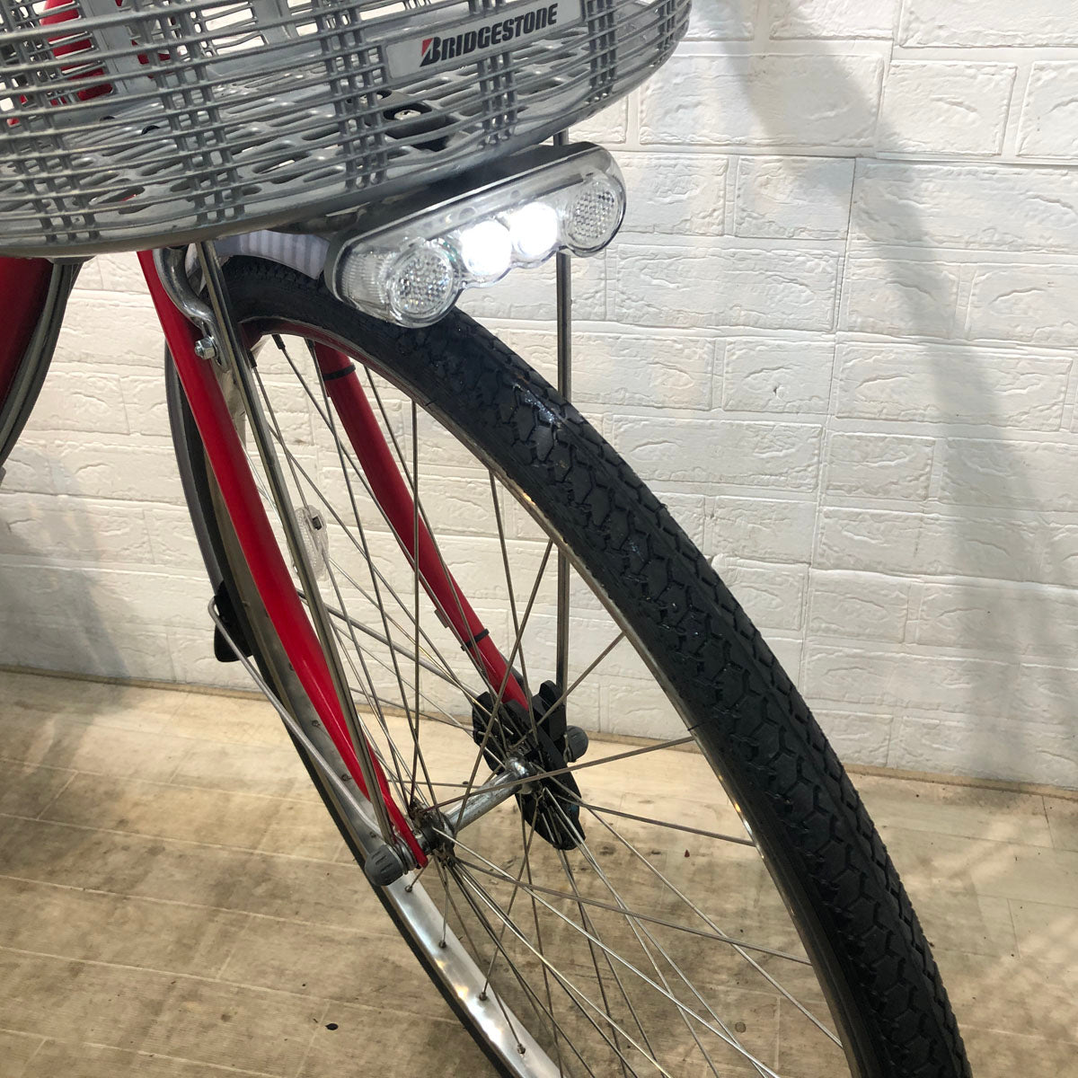 中古電動自転車 ブリヂストン アシスタ レッド 26インチ YE050 – e-CHARIty