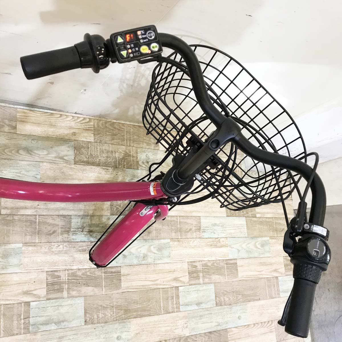 中古電動自転車 ヤマハ PAS バビー ピンク 20インチ KH103