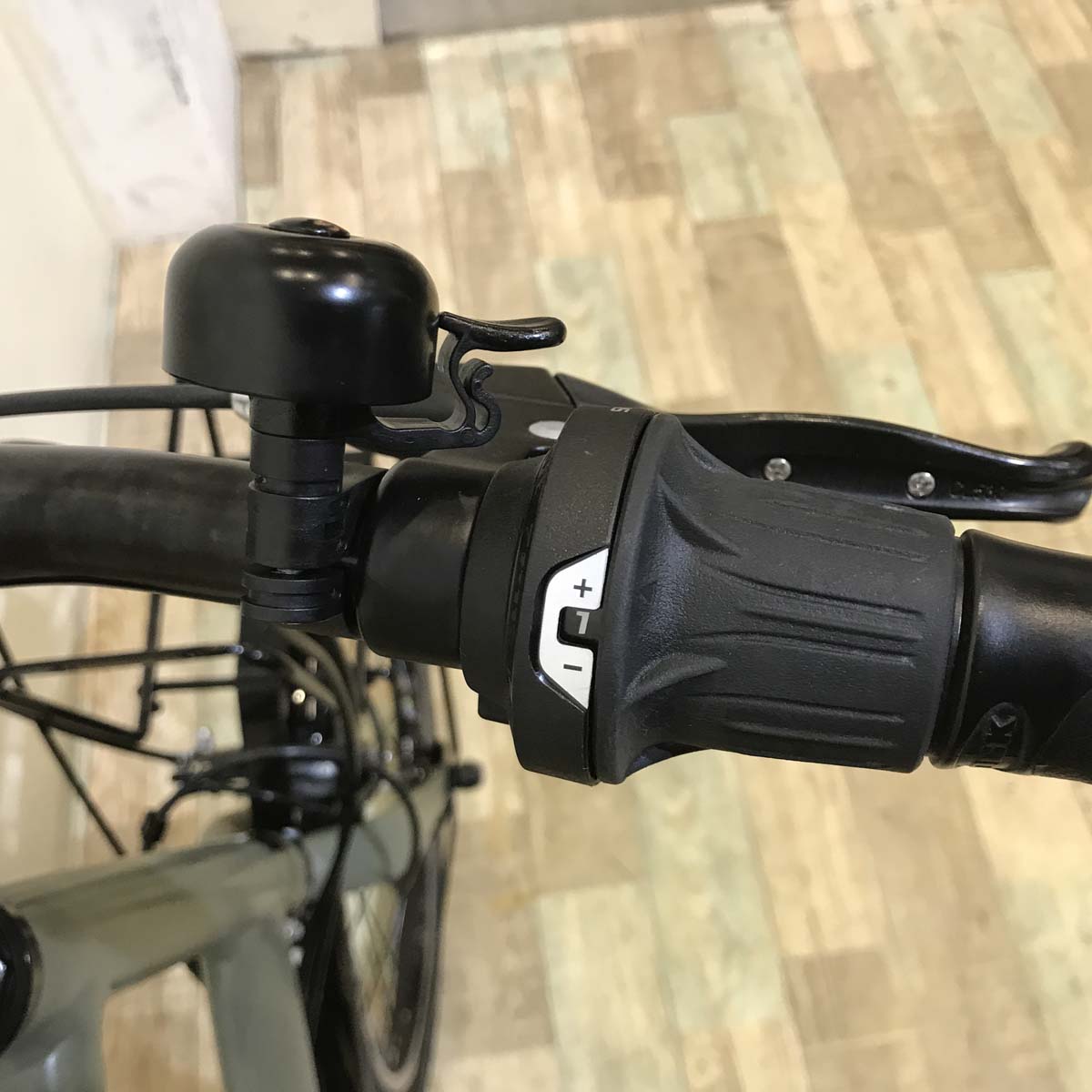 中古電動自転車 パナソニック ベロスター ミニ カーキ 20インチ KD012