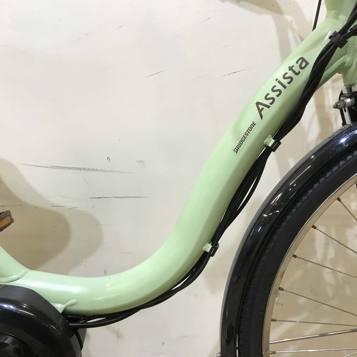 ブリヂストン アシスタ DX グリーン 26インチ KY046 【中古車】