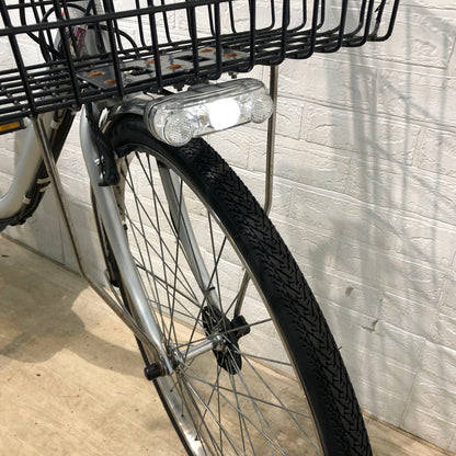 ヤマハ PAS GEAR U パス ギア ユー シルバー 26インチ YW097 【中古車】