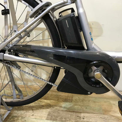 ヤマハ PAS GEAR U パス ギア ユー シルバー 26インチ KY047 【中古車】