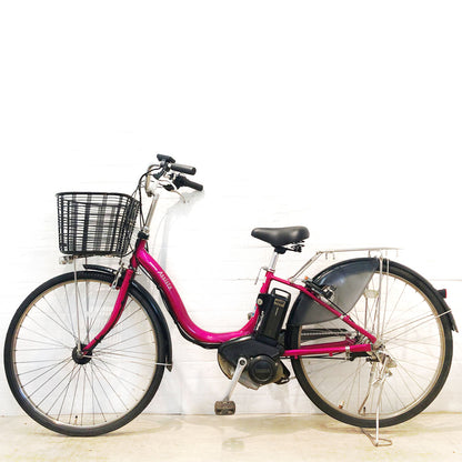 ブリヂストン アシスタ プラス ピンク 26インチ YW098 【中古車】