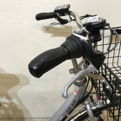 ヤマハ PAS GEAR U パス ギア ユー シルバー 26インチ KY047 【中古車】