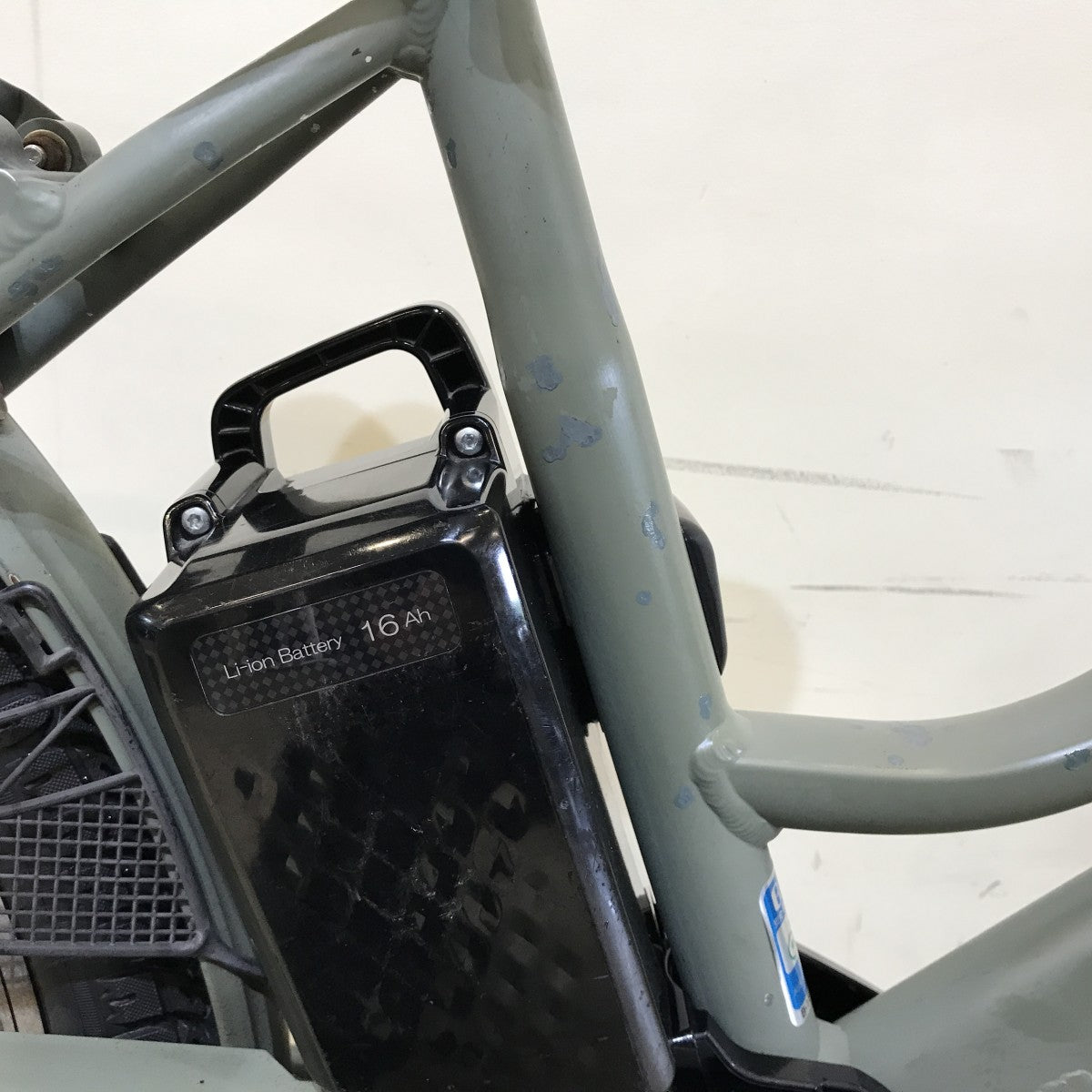 中古電動自転車 パナソニック ティモS カーキ 26インチ KH105