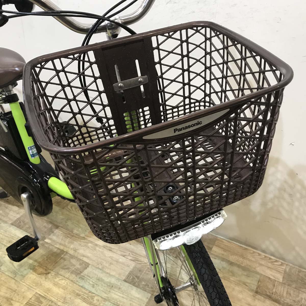 中古電動自転車 パナソニック ビビ DX グリーン 26インチ KD014 