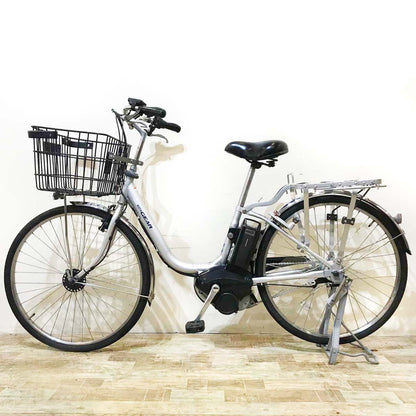 ヤマハ PAS GEAR U パス ギア ユー シルバー 26インチ KY047 【中古車】