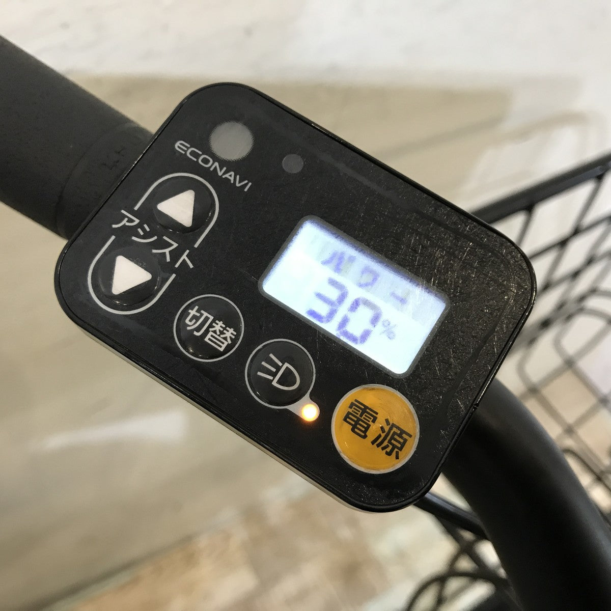 中古電動自転車 パナソニック ティモS カーキ 26インチ KH105