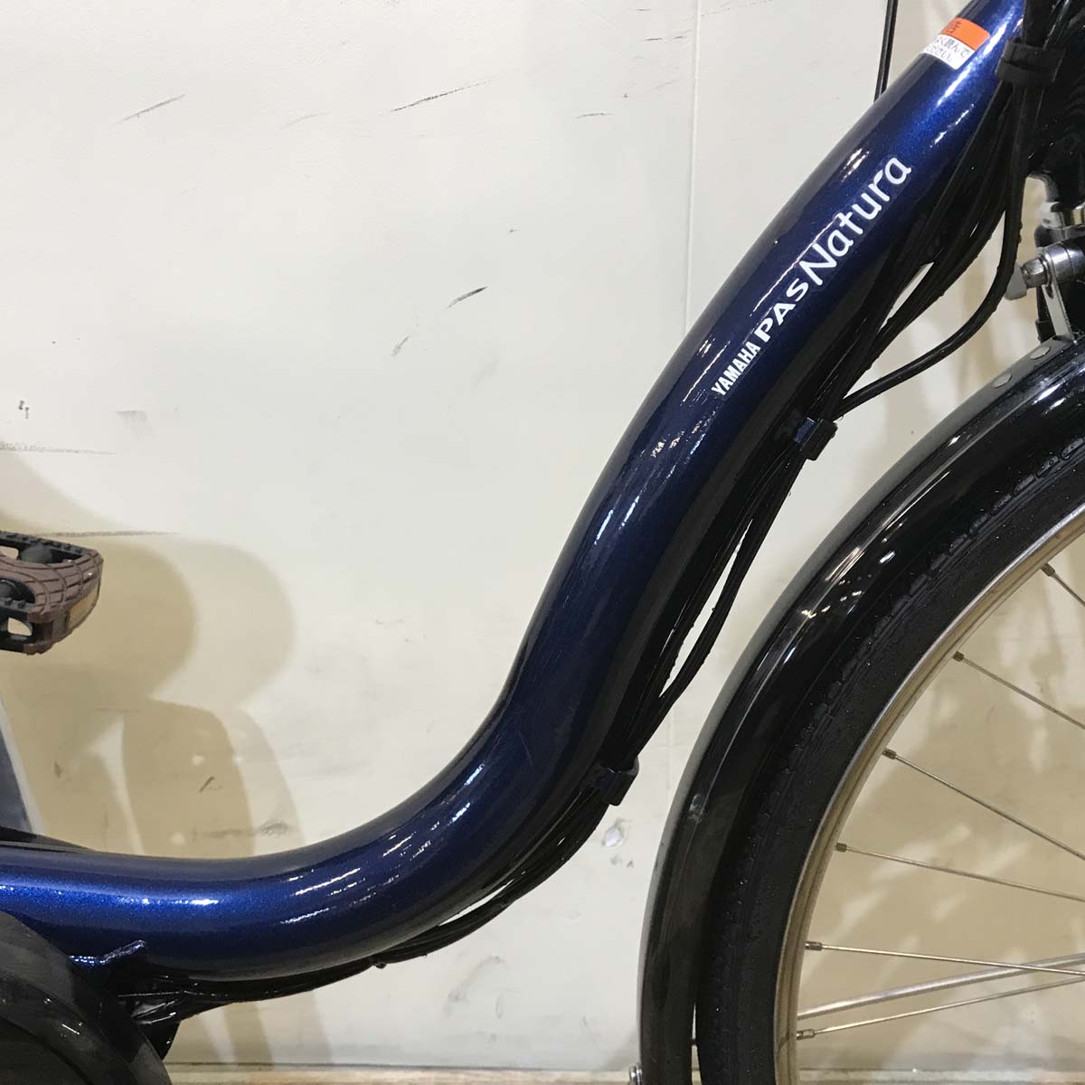 中古電動自転車 ヤマハ PAS ナチュラ L ネイビー 26インチ KD015 